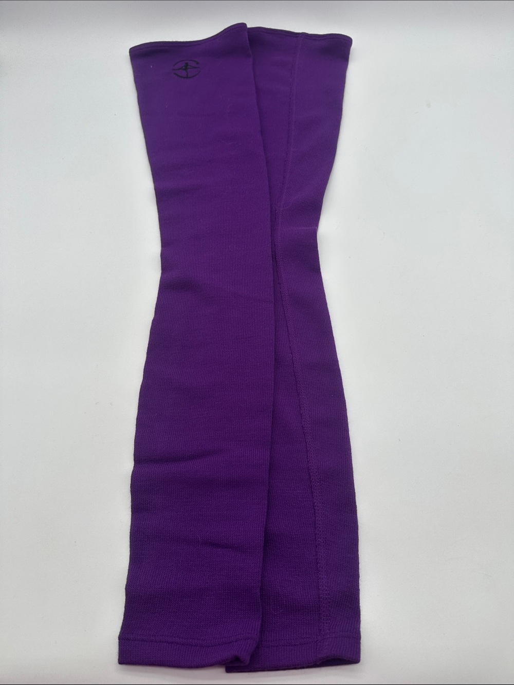 Purple Knit leg warmers
